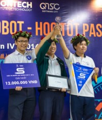 Trường THPT Lương Thế Vinh ĐN vô địch cuộc thi SRobot – Mực tím Online