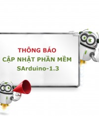 Thông báo cập nhật phần mềm SArduino-1.3